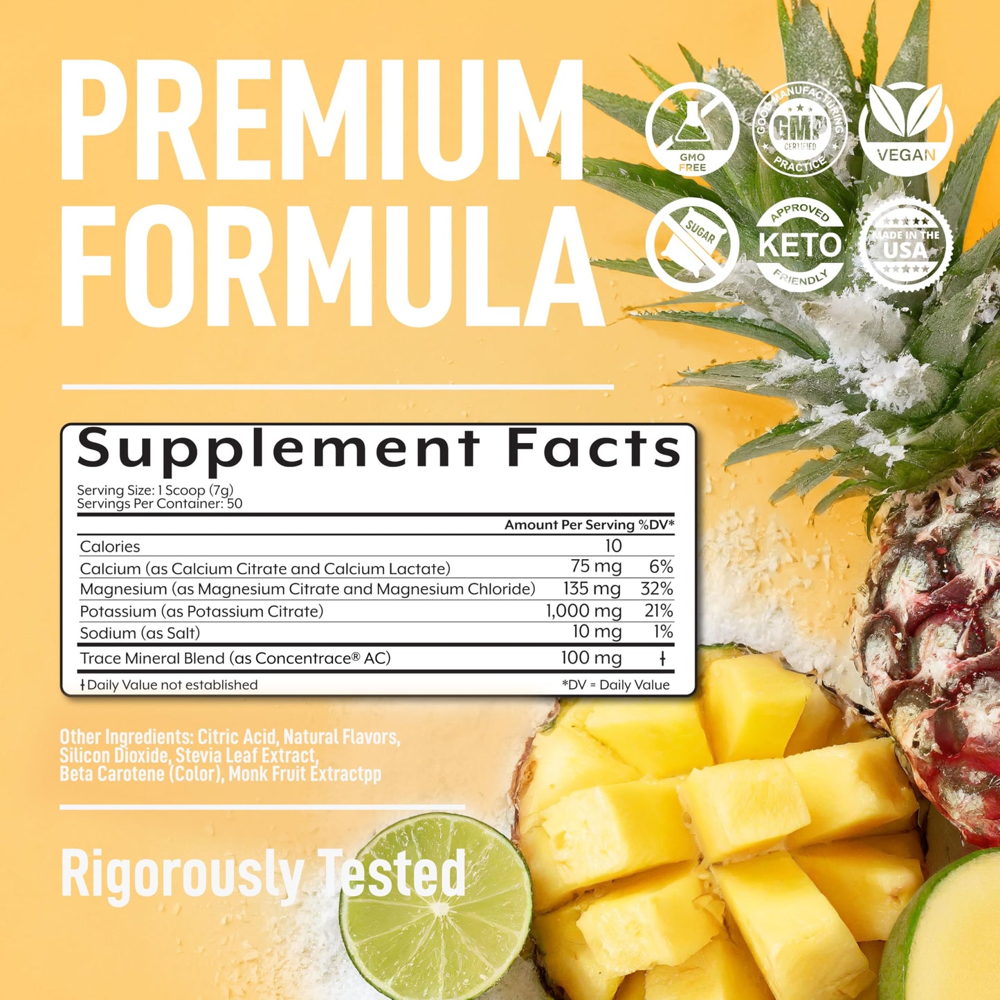 Keppi Keto Hydration Electrolytes - Peach Mango