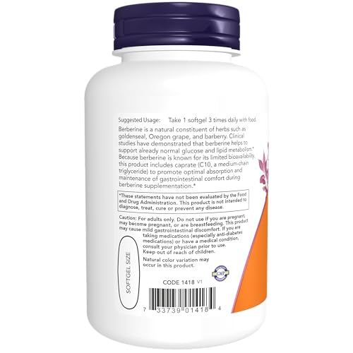 NOW Berberine Glucose Support