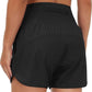 THE GYM PEOPLE Women’s High Waist Running Shorts