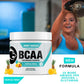 Honey Badger BCAA + EAA Amino Acids Electrolytes Powder, BCAAs + L-Glutamine