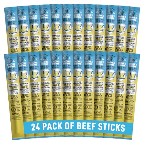 Lorissa's Kitchen Grass-Fed Beef Jerky Snack Sticks