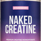 Naked Creatine - Strawberry Flavored Creatine Monohydrate - Real Strawberry Powder