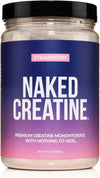 Naked Creatine - Strawberry Flavored Creatine Monohydrate - Real Strawberry Powder