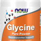 NOW Foods Supplements, Glycine Pure Powder, Promotes Restful Sleep